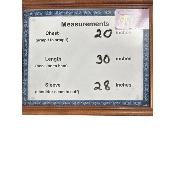 Urban Outfitters size M blue round neck waffle thermal soft cozy tunic top - Picture 8 of 8